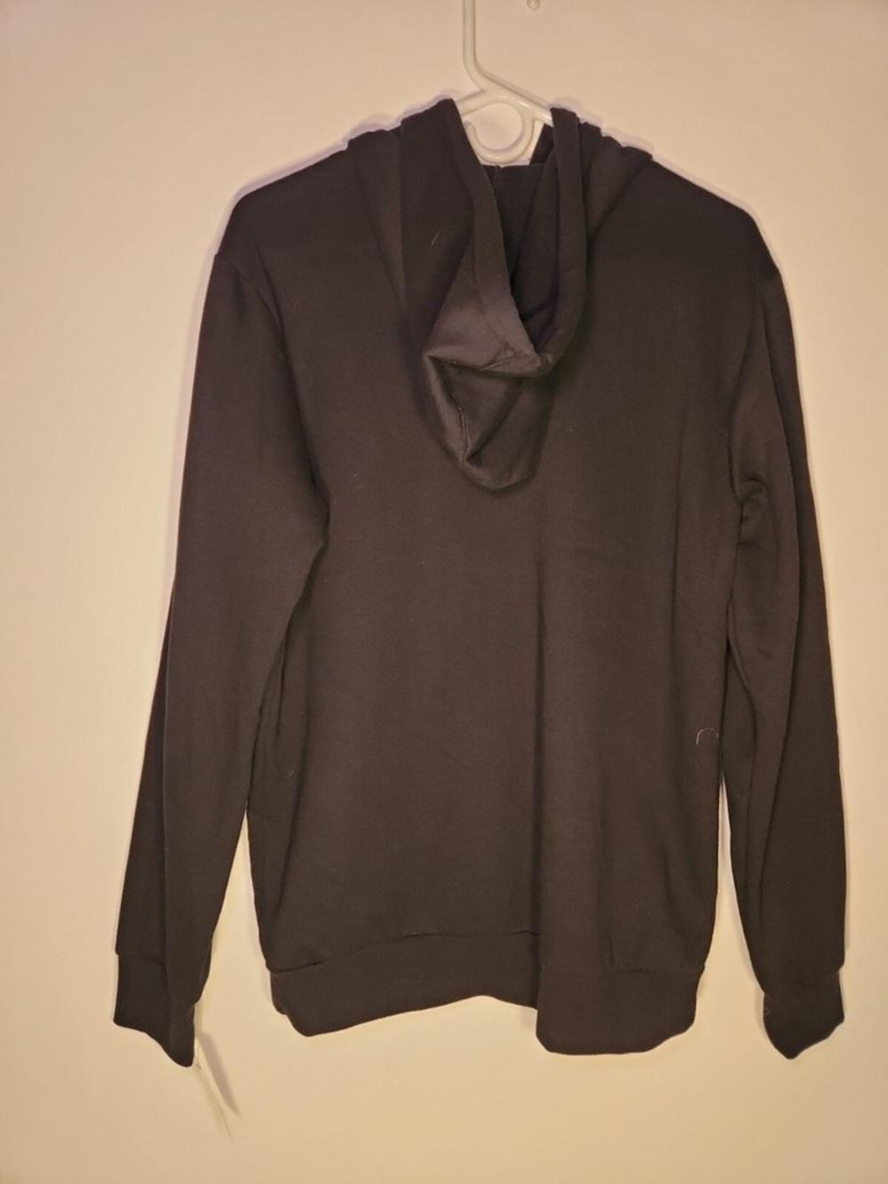 VGUC DISNEY Black Mickey Mouse Hoodie Sweatshirt w/ Front Pockets & Tie Hood - Picture 6 of 7